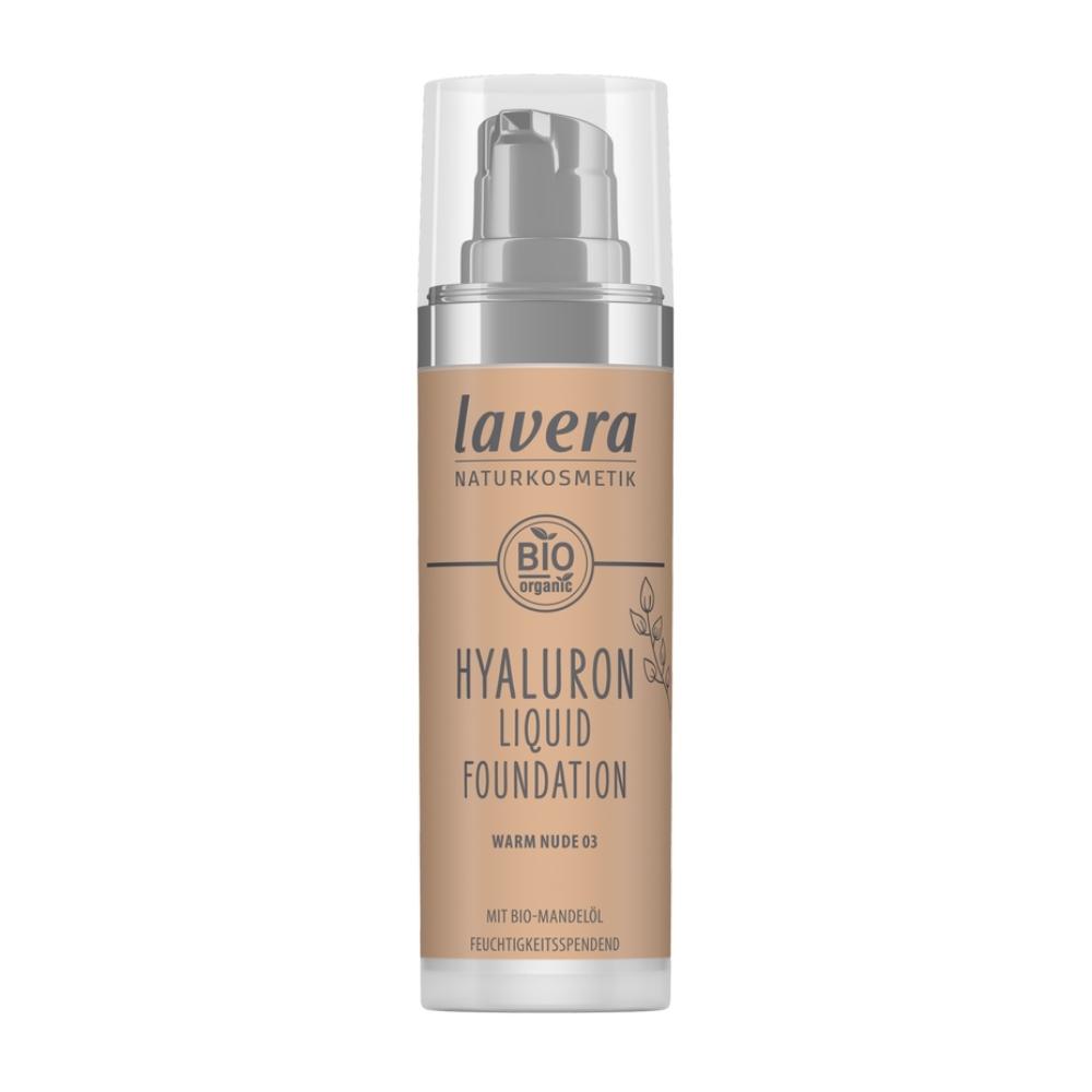 lavera Lehký tekutý make-up s kyselinou hyaluronovou 03 Warm Nude 30ml