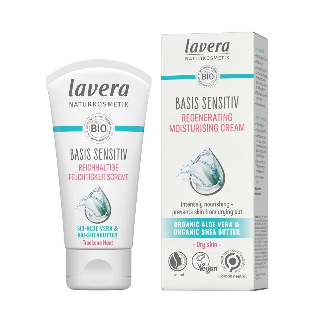 lavera Basis Sensitiv Regenerační a Hydratační pleťový krém 50ml