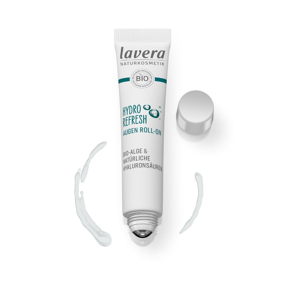 lavera Hydro Refresh oční gel roll-on 15 ml