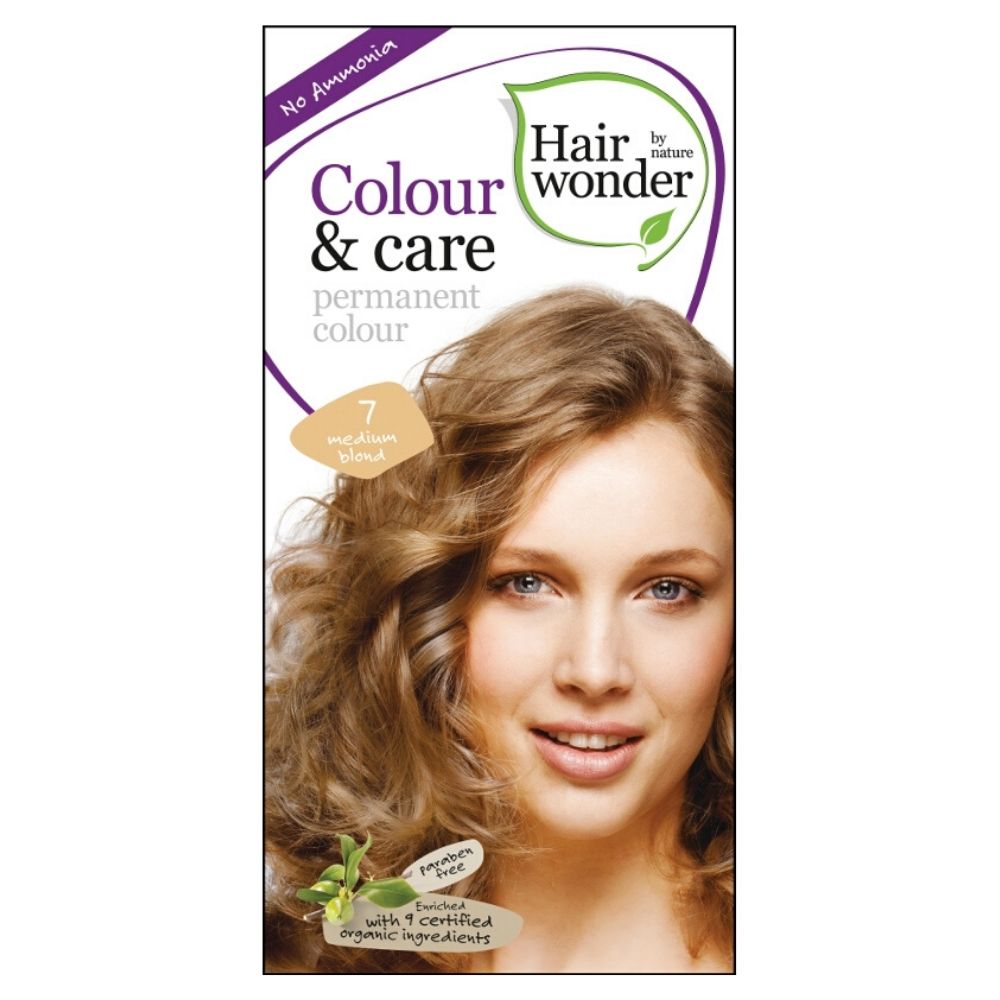 Hairwonder Colour & Care STŘEDNĚ BLOND 7 100 ml