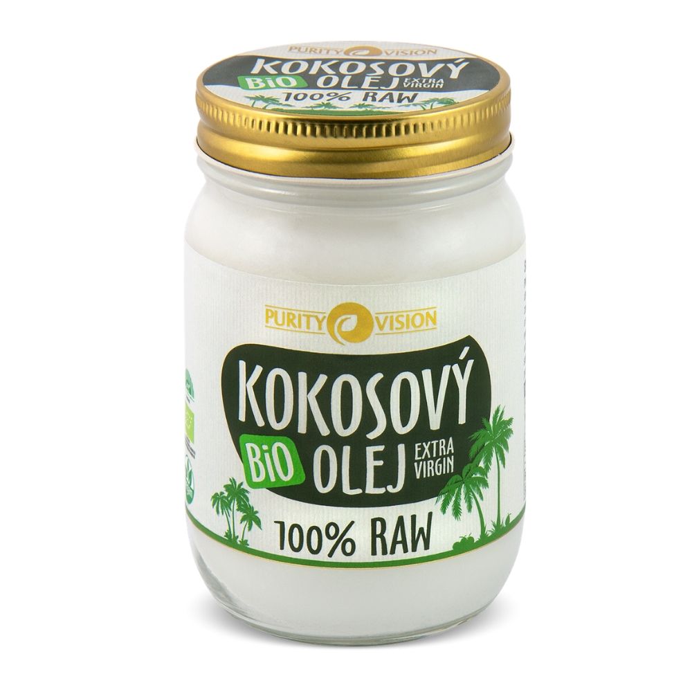 PURITY VISION Raw Bio Kokosový olej 370 ml
