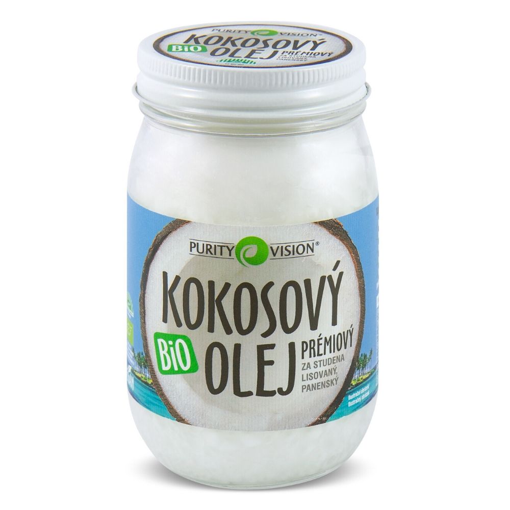 PURITY VISION Fair Trade Bio Kokosový olej panenský 420 ml