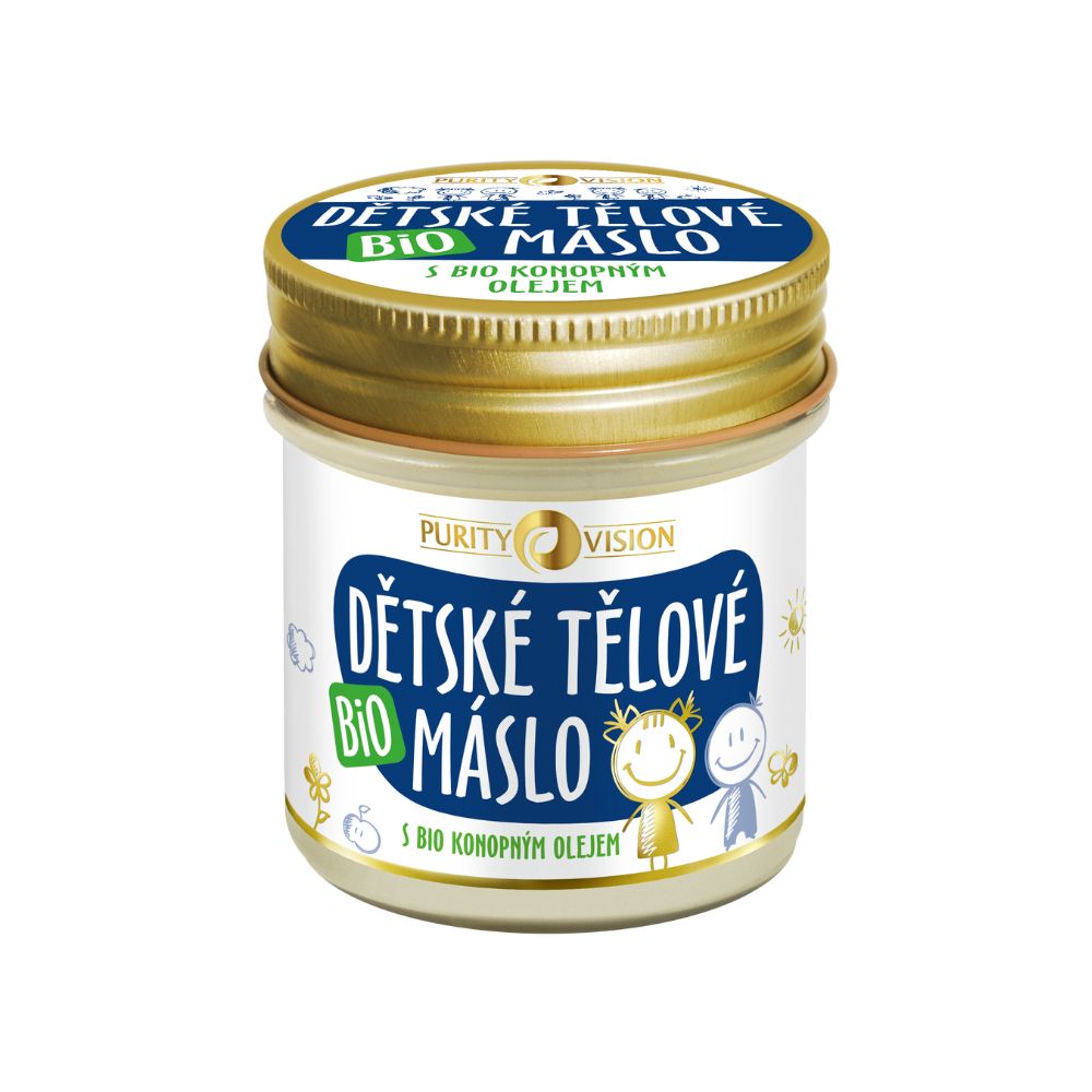 PURITY VISION Bio Dětské tělové máslo 120 ml