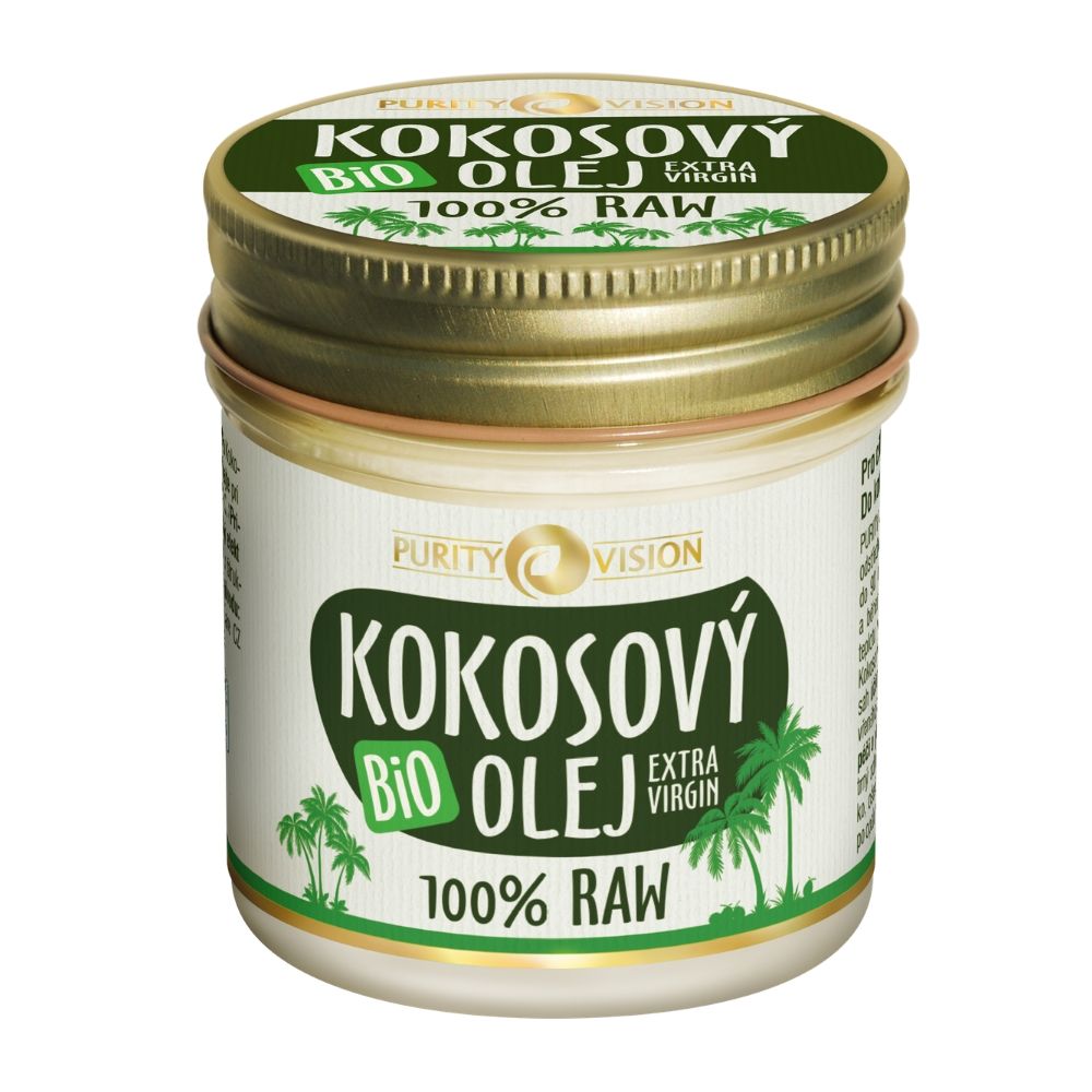PURITY VISION Raw Bio Kokosový olej 120 ml