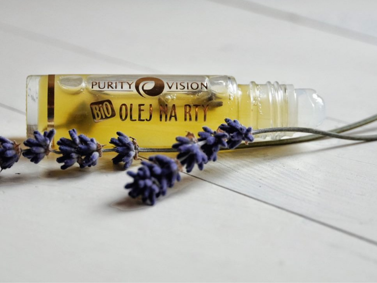 PURITY VISION Bio Levandulový olej na rty 10 ml
