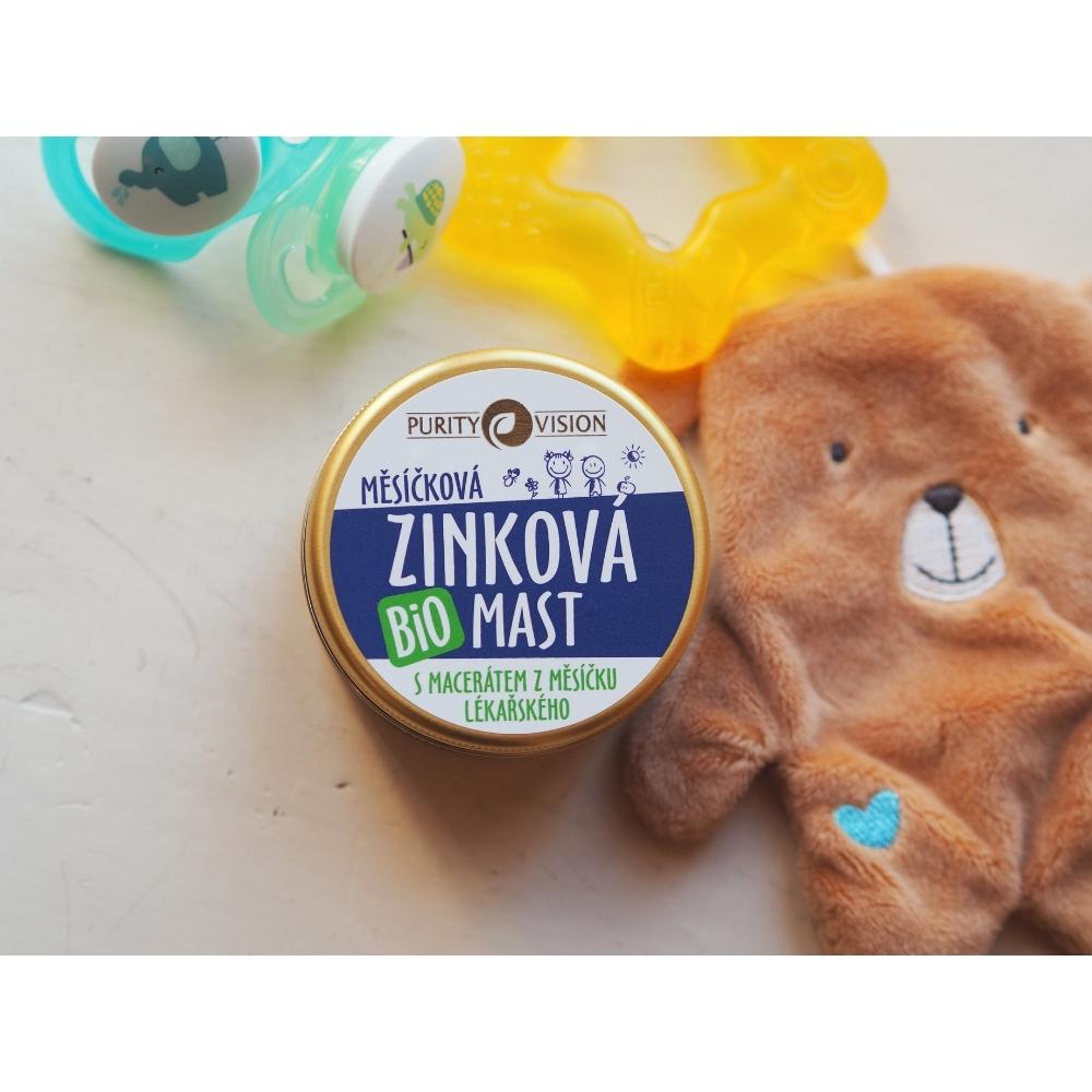 PURITY VISION Bio Měsíčková Zinková mast 150 ml