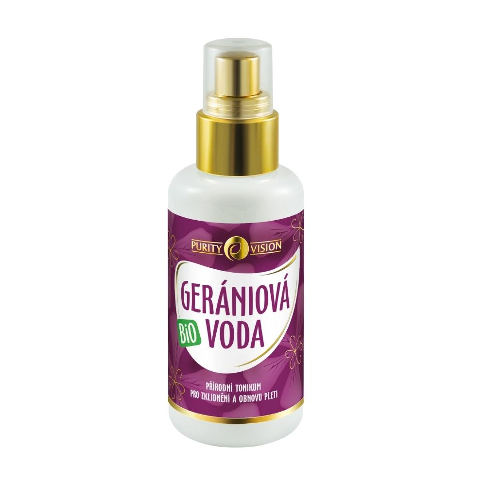 PURITY VISION Bio Gerániová voda 100 ml
