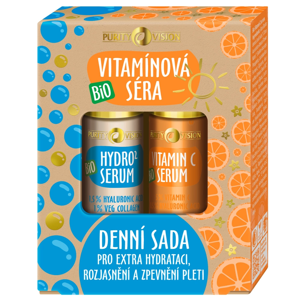 PURITY VISION Bio Vitamínová séra - denní sada