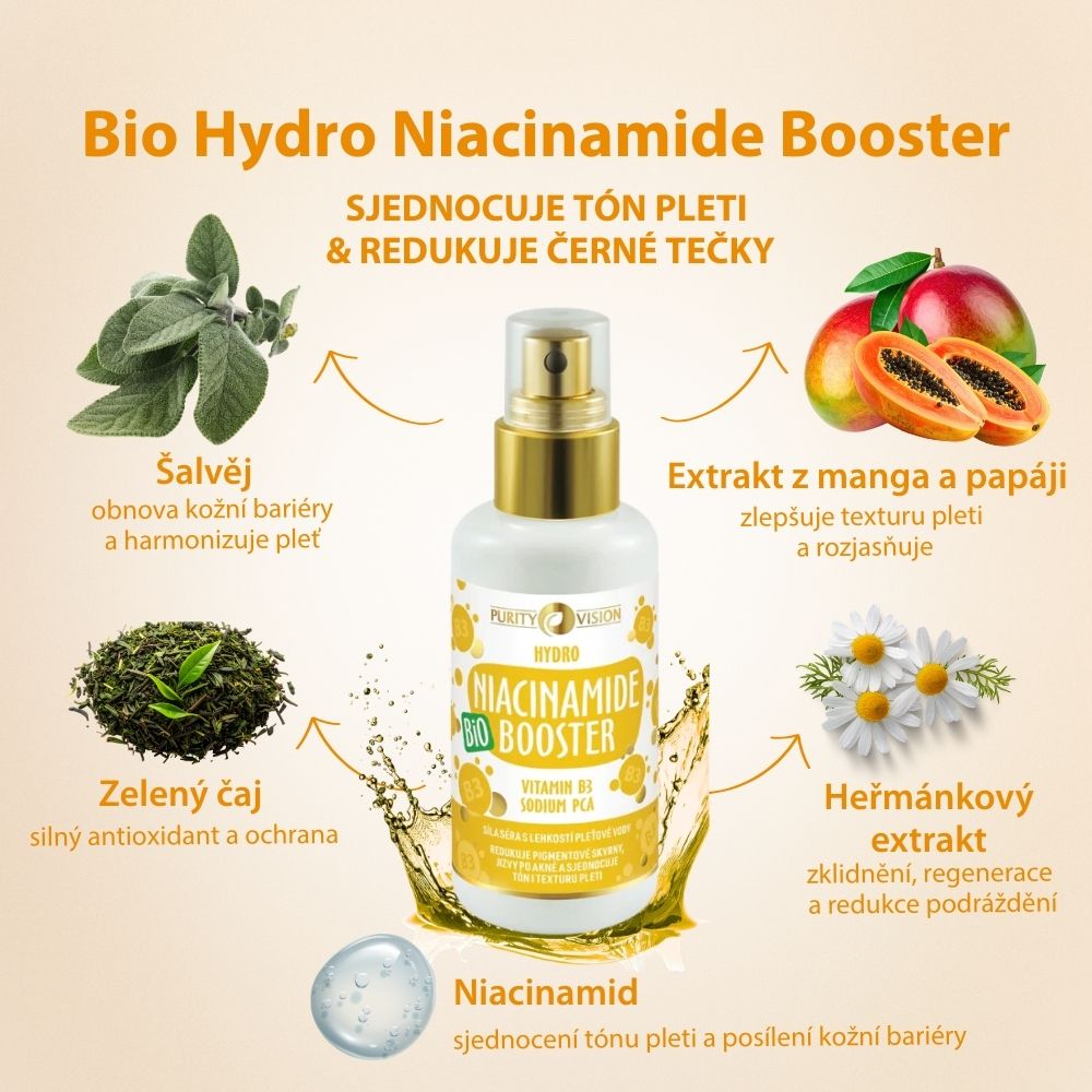 PURITY VISION Bio Niacinamide rituál set