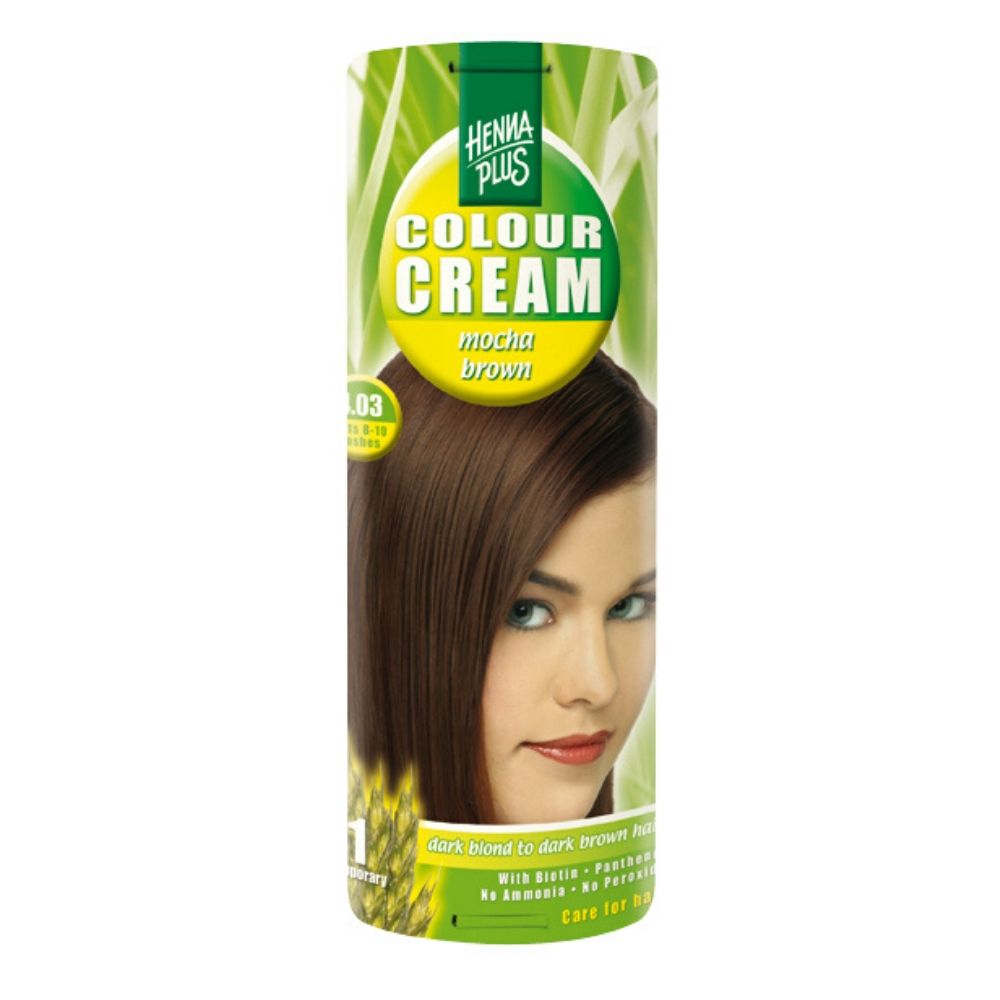 Hennaplus Přírodní barva krémová MOCCA HNĚDÁ 4.03 60ml