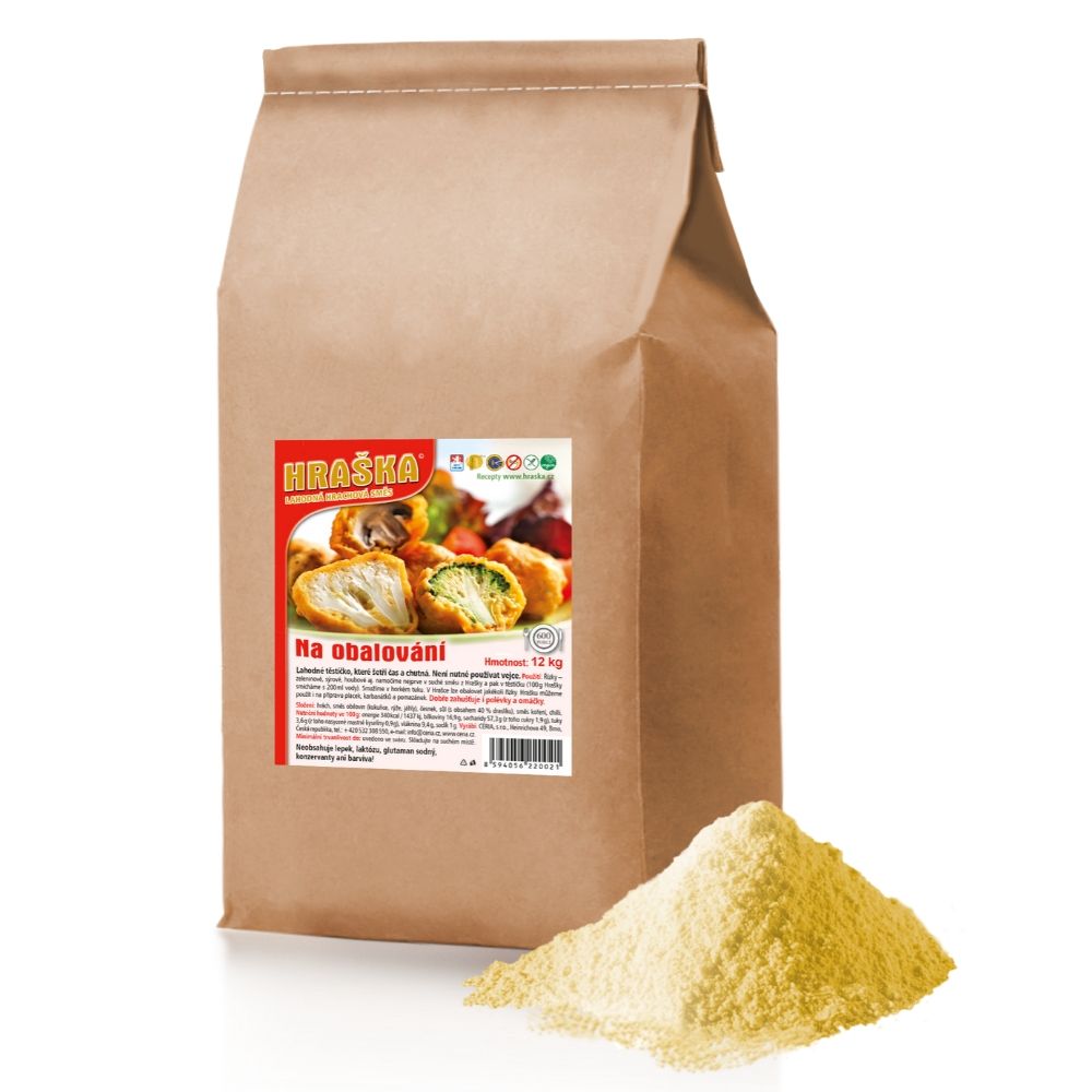 CERIA Hraška na obalování - pikantní 12 kg