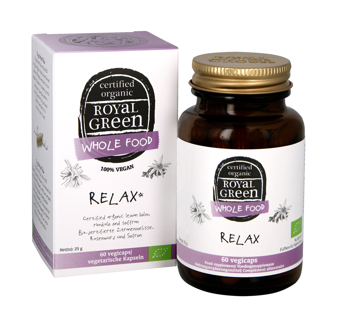 Royal Green Bio Relax 60 kapslí