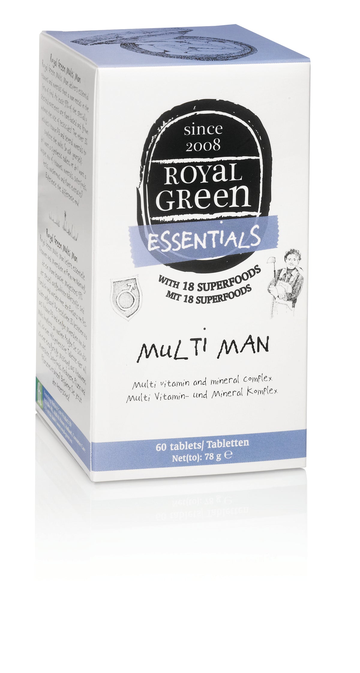 Royal Green Multivitamín pro muže 60 tablet
