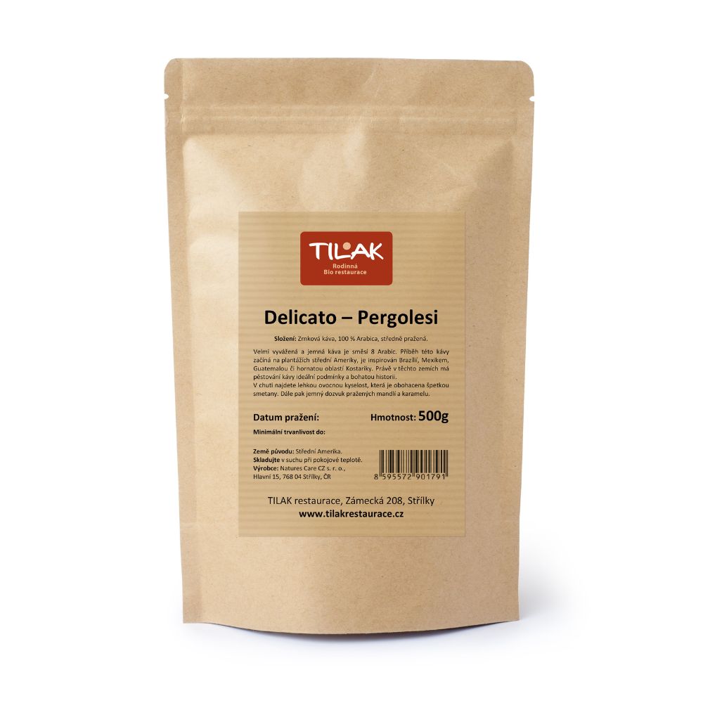 Káva Delicato - Pergolesi 500 g