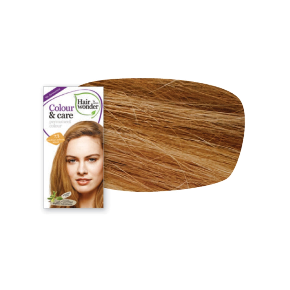 Hairwonder Colour & Care STŘEDNĚ ZLATA BLOND 7.3 100 ml