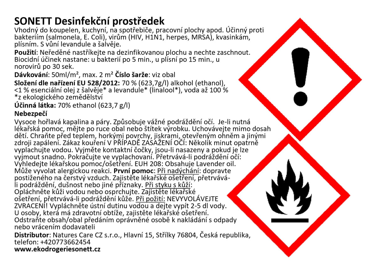 Set univerzálních ekologických čistících prostředků