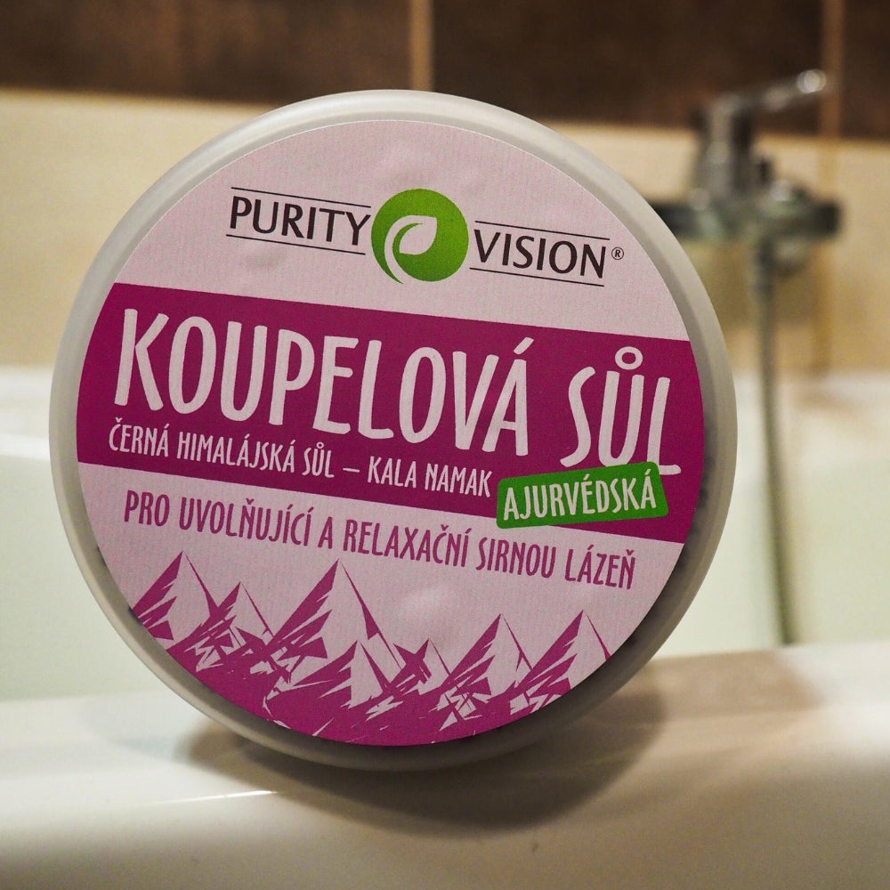 PURITY VISION Ajurvédská koupelová sůl 1,2 kg