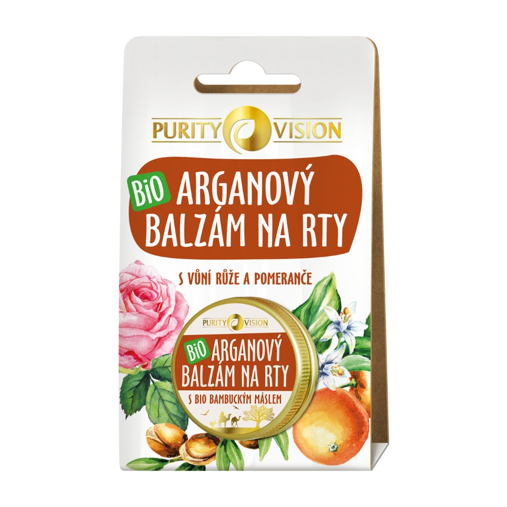 PURITY VISION Bio Arganový balzám na rty 12 ml