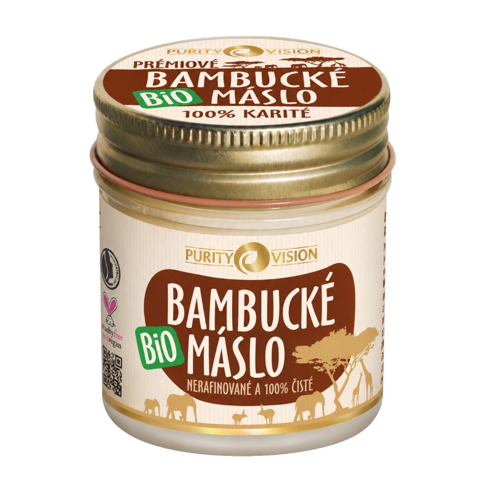 PURITY VISION Bio Bambucké máslo 120 ml - kosmetika