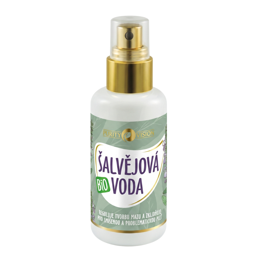 PURITY VISION Bio Šalvějová voda 100 ml