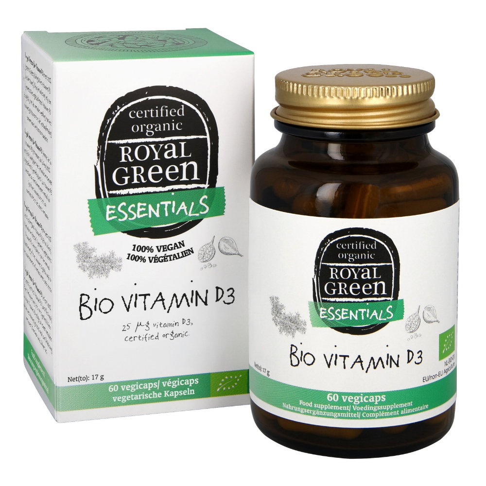 Royal Green BIO Vitamin D3 60kapslí