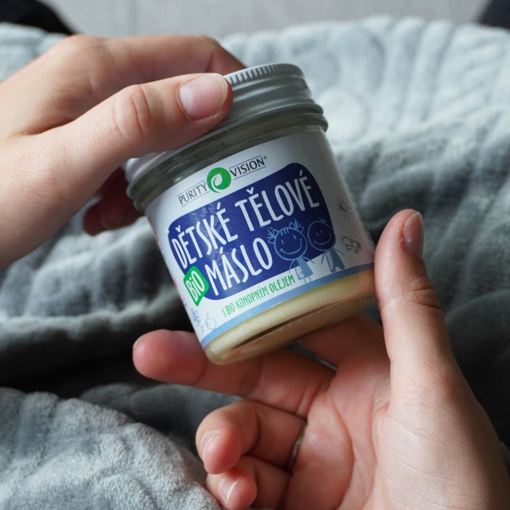 PURITY VISION Bio Dětské tělové máslo 120 ml