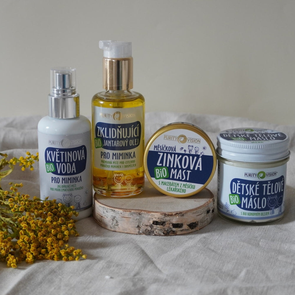 PURITY VISION Bio Květinová voda pro miminka 100 ml