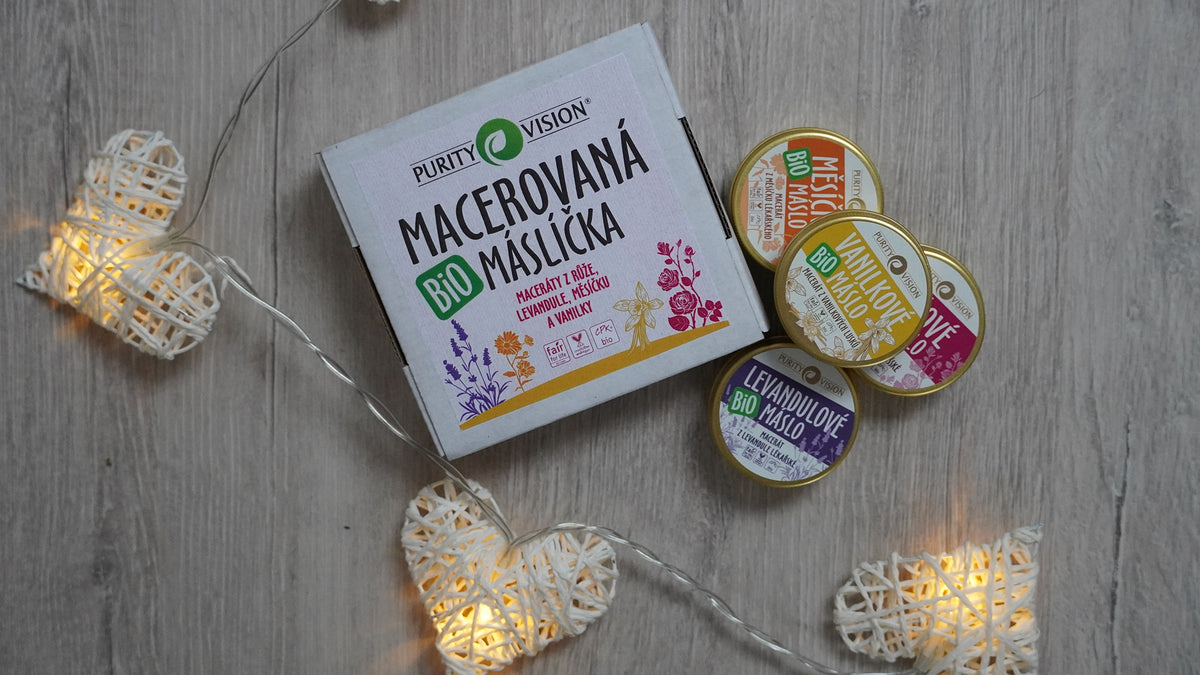 PURITY VISION Bio Macerovaná máslíčka 4×30 ml