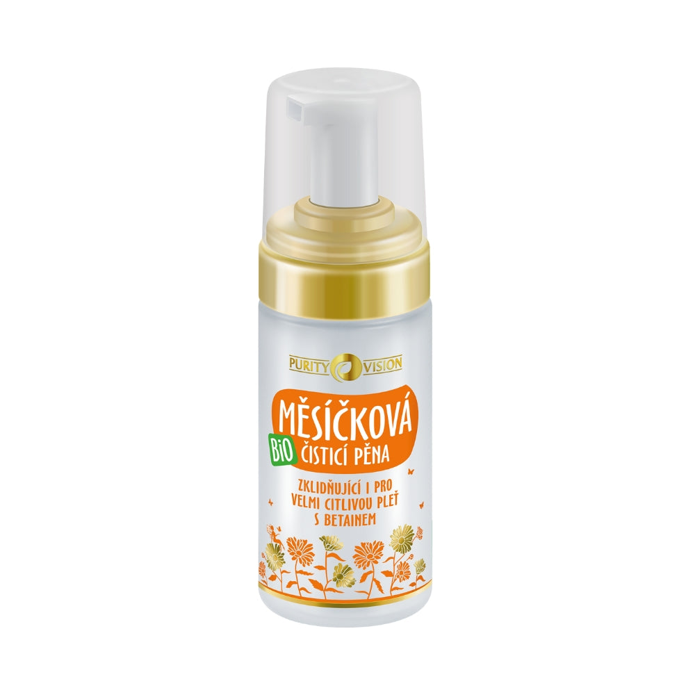 PURITY VISION Bio Měsíčková čisticí pěna 90 ml