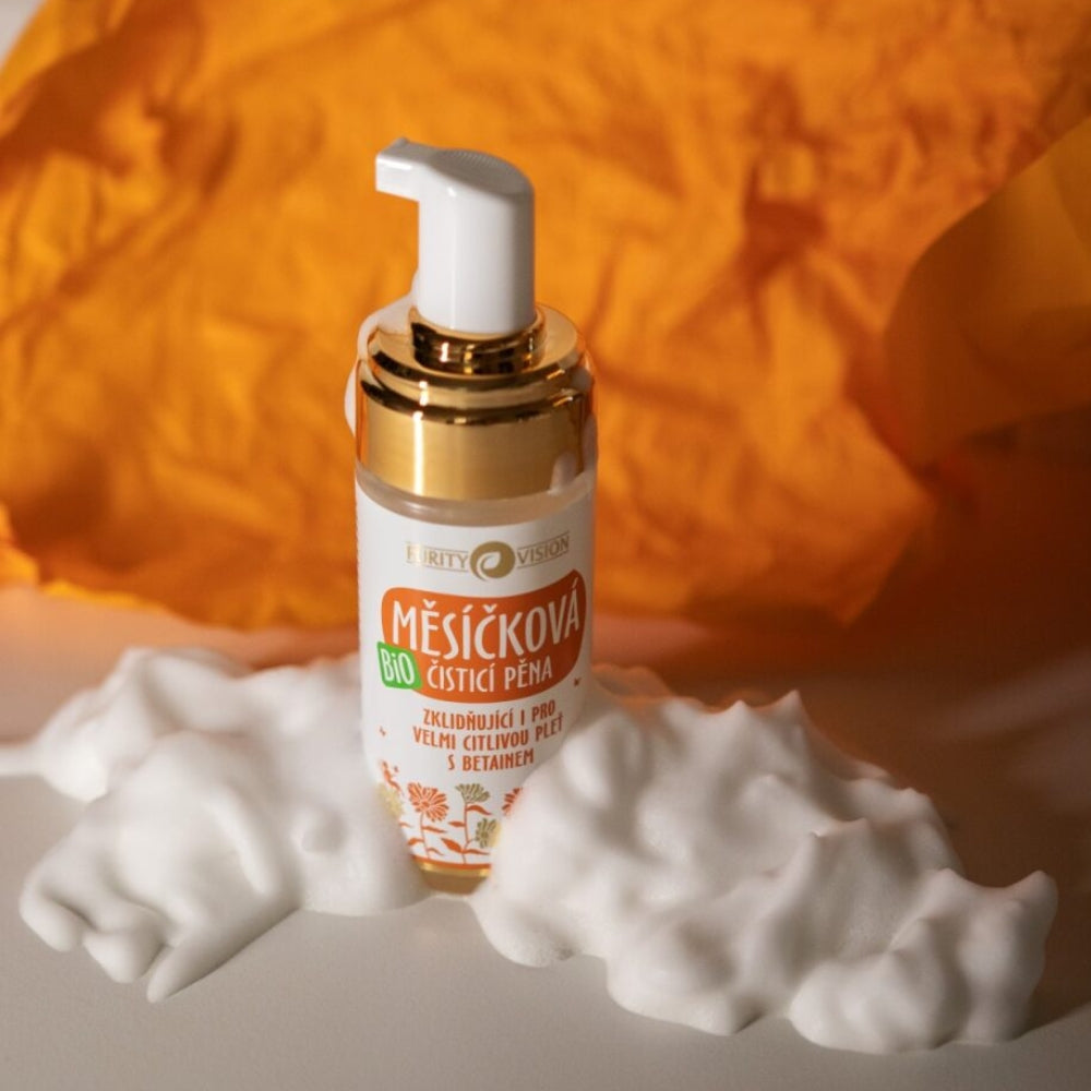 PURITY VISION Bio Měsíčková čisticí pěna 90 ml