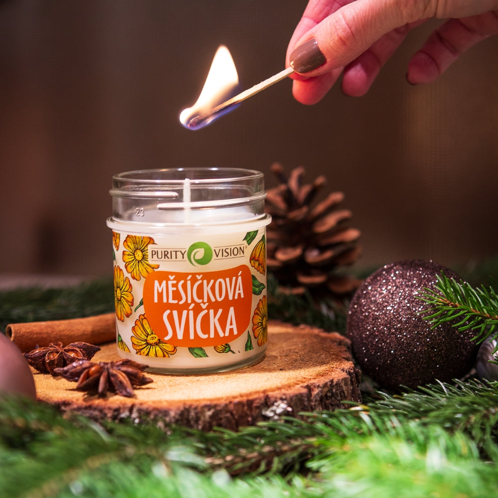PURITY VISION Měsíčková svíčka 100 g