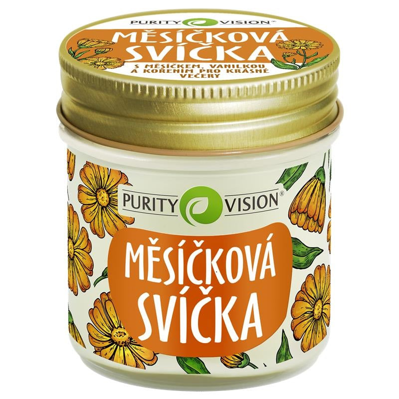 PURITY VISION Měsíčková svíčka 100 g