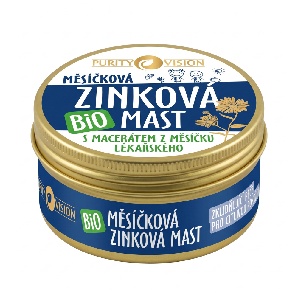 PURITY VISION Bio Měsíčková Zinková mast 220 ml