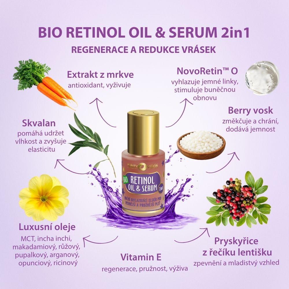 PURITY VISION Bio Olejová séra 2v1