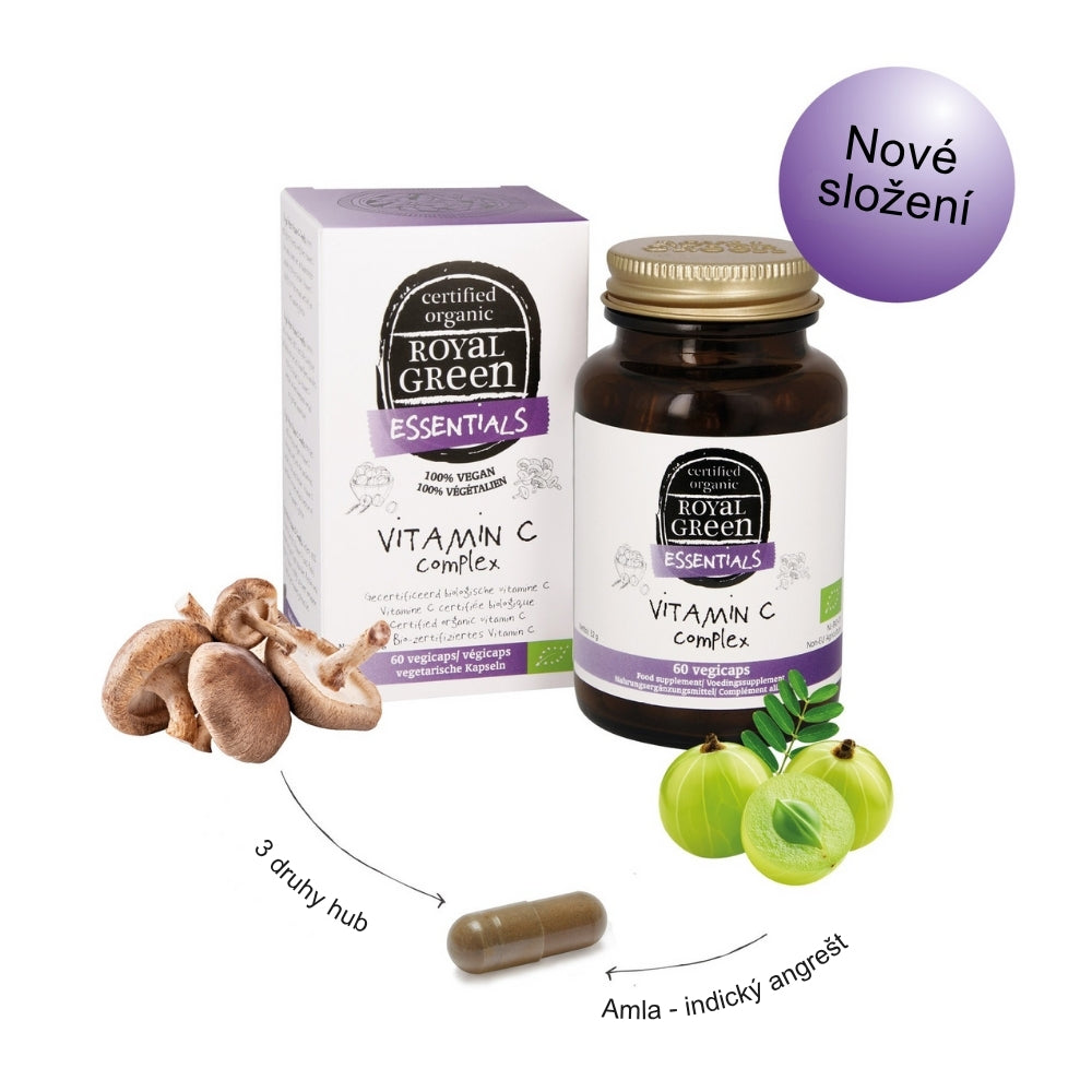 Royal Green Bio Vitamin C komplex 60 kapslí