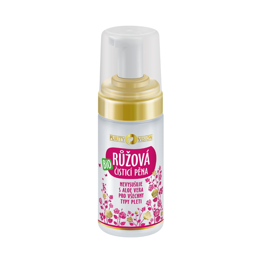 PURITY VISION Bio Růžová čisticí pěna 90 ml