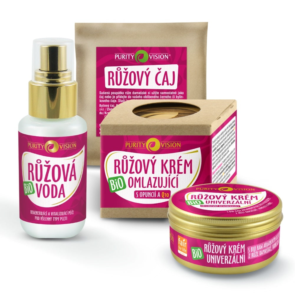 PURITY VISION Bio Růžová sada