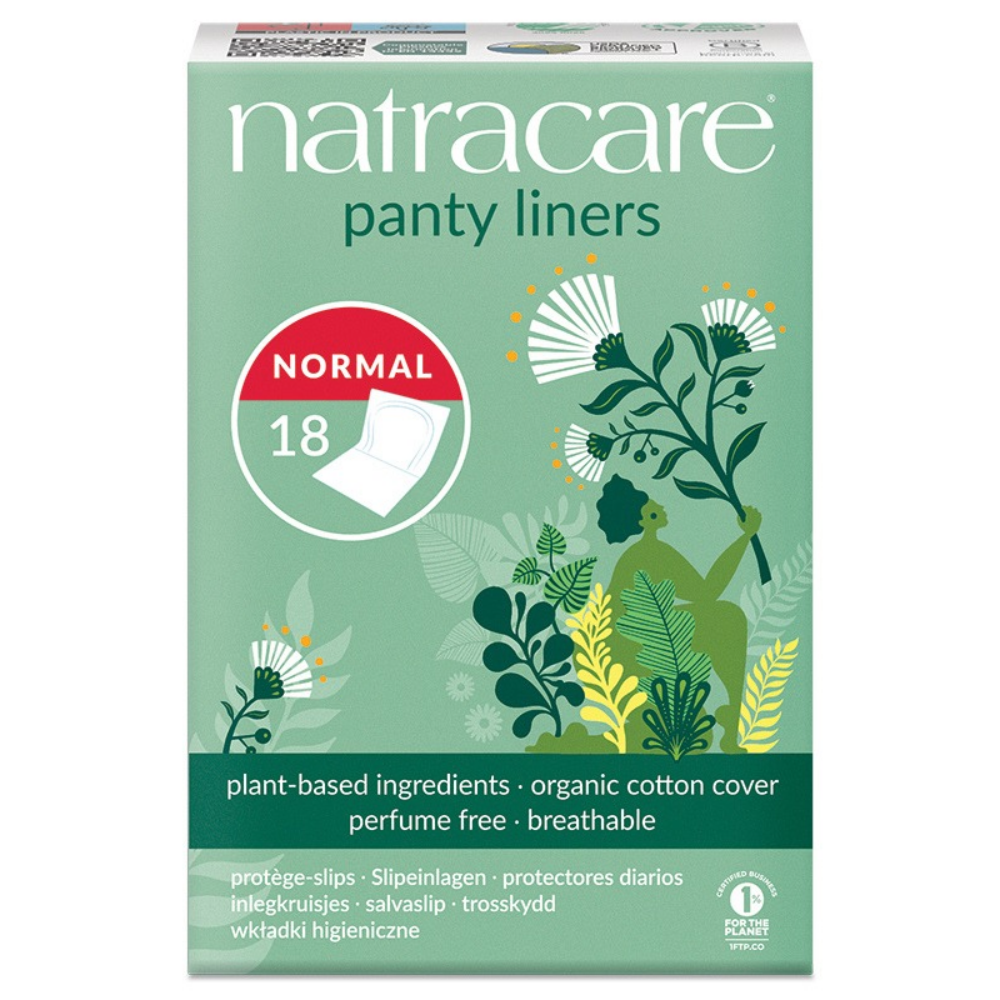 NATRACARE Slipové vložky Normal - jednotlivě balené 18 ks