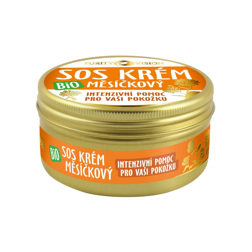 Pomačkaný obal PURITY VISION Bio SOS Měsíčkový krém 70 ml