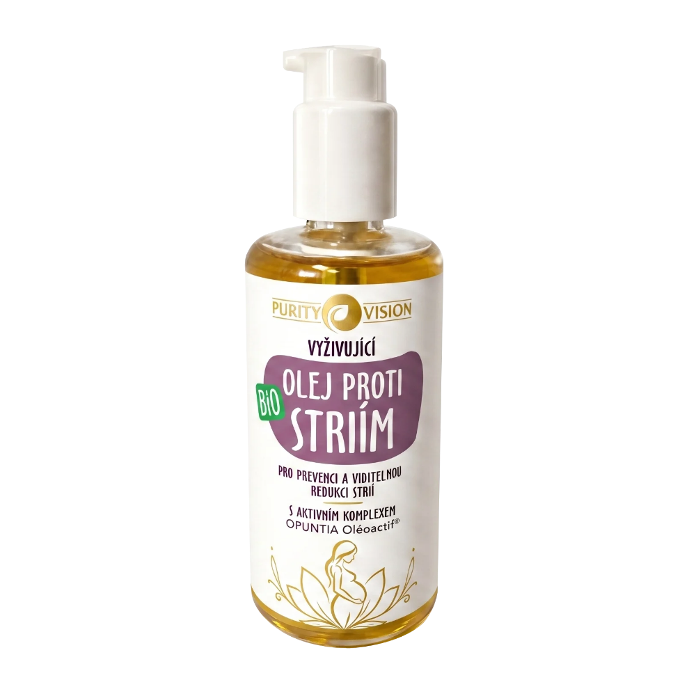PURITY VISION Bio Vyživující olej proti striím 200 ml