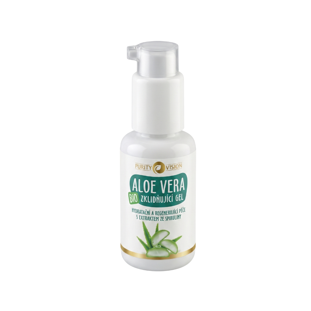 PURITY VISION Bio Zklidňující Aloe vera gel 50 ml