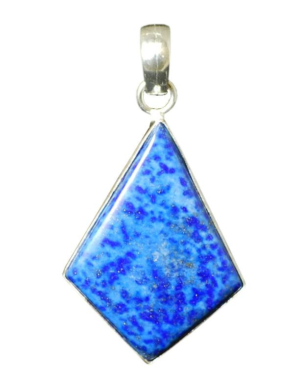 Amulet modrý Lapis Lazuli čtyřúhelník