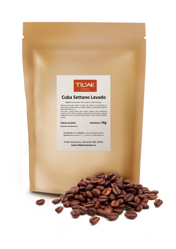 Káva Cuba Settano Lavado 1 kg