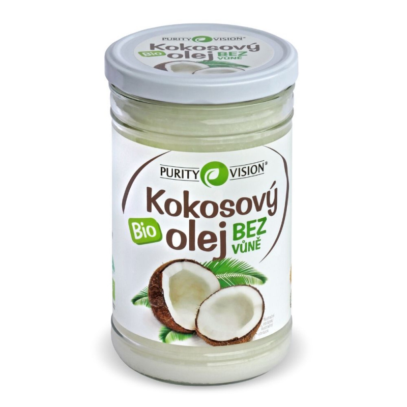 PURITY VISION Bio Kokosový olej bez vůně 900 ml