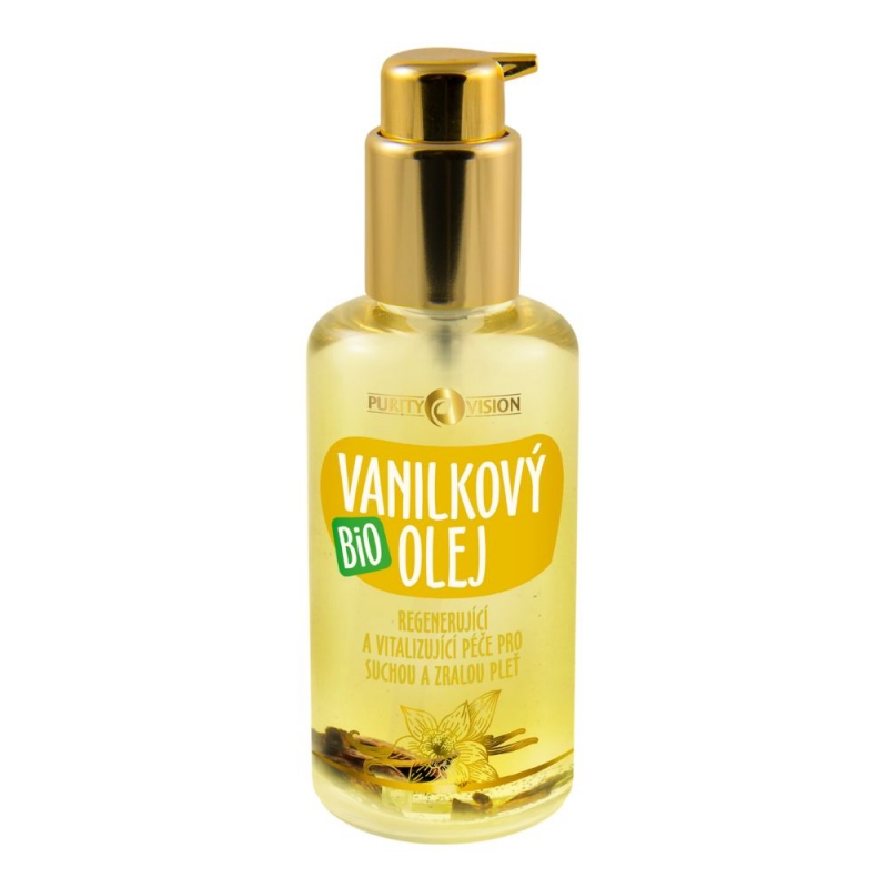 Pomačkaný obal PURITY VISION Bio Vanilkový olej 100 ml