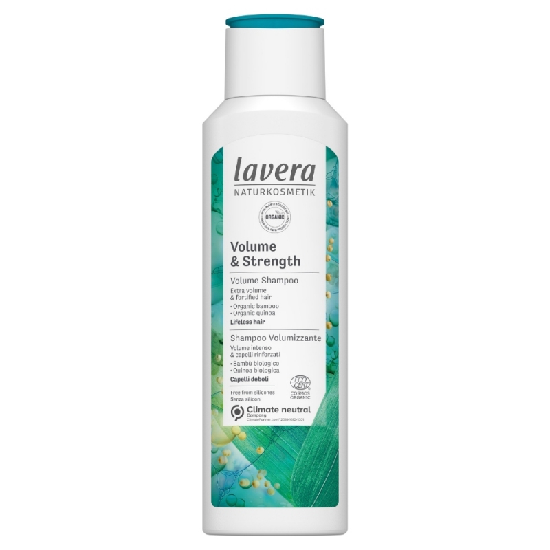Pomačkaný obal lavera Šampon Volume & Strength 250 ml