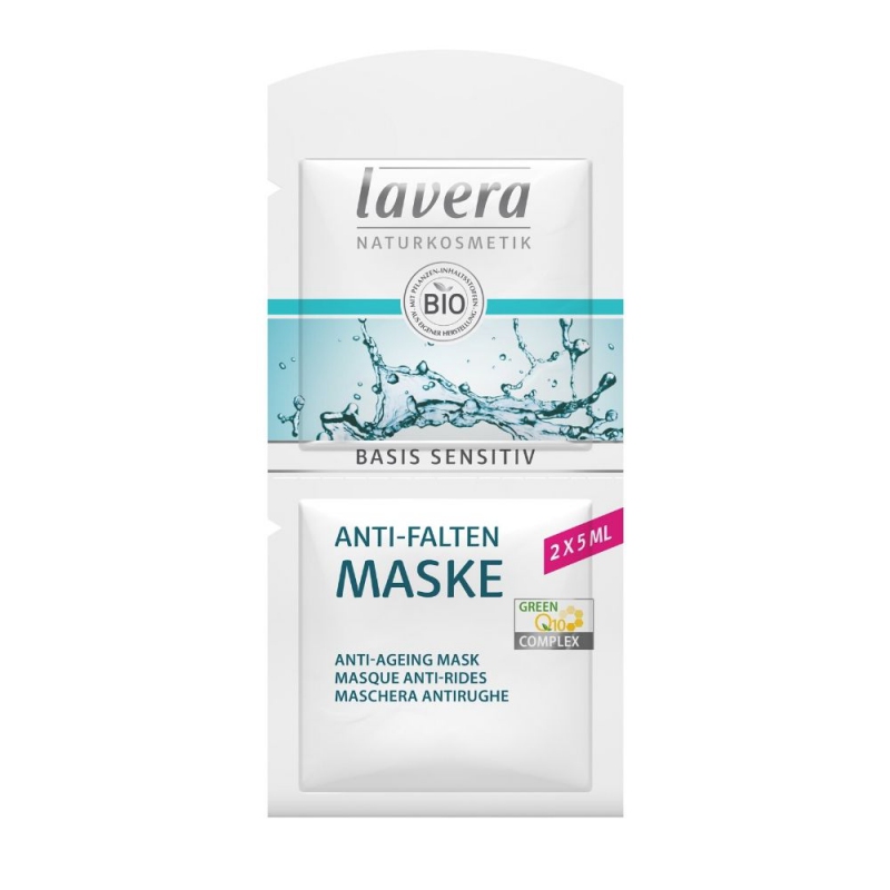 Pomačkaný obal lavera Basis Maska Q10 2x5 ml