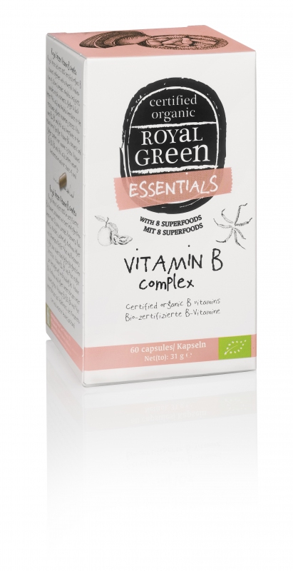 Royal Green Bio Vitamín B komplex 60 kapslí