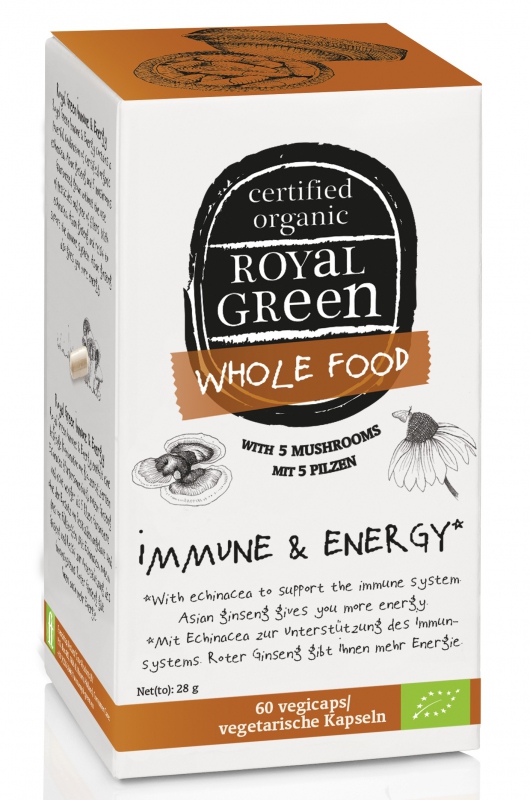 Royal Green Bio Imunita a energie 60 kapslí
