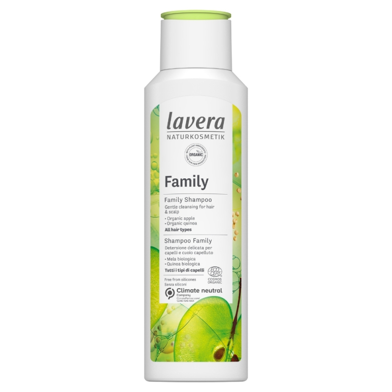 Pomačkaný obal lavera Šampon Family 250 ml